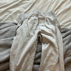 Kith White Zip up Joggers